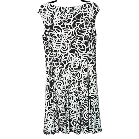 LAUREN RALPH LAUREN Fit & Flare Dress Sz 12 - Picture 4 of 11